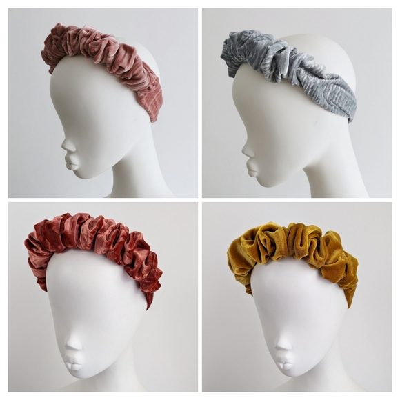 ❣️Velvet Headbands❣️Handmade❣️Never Worn❣️Elastic Hairbands❣️Gym,Yoga,Workout❣️